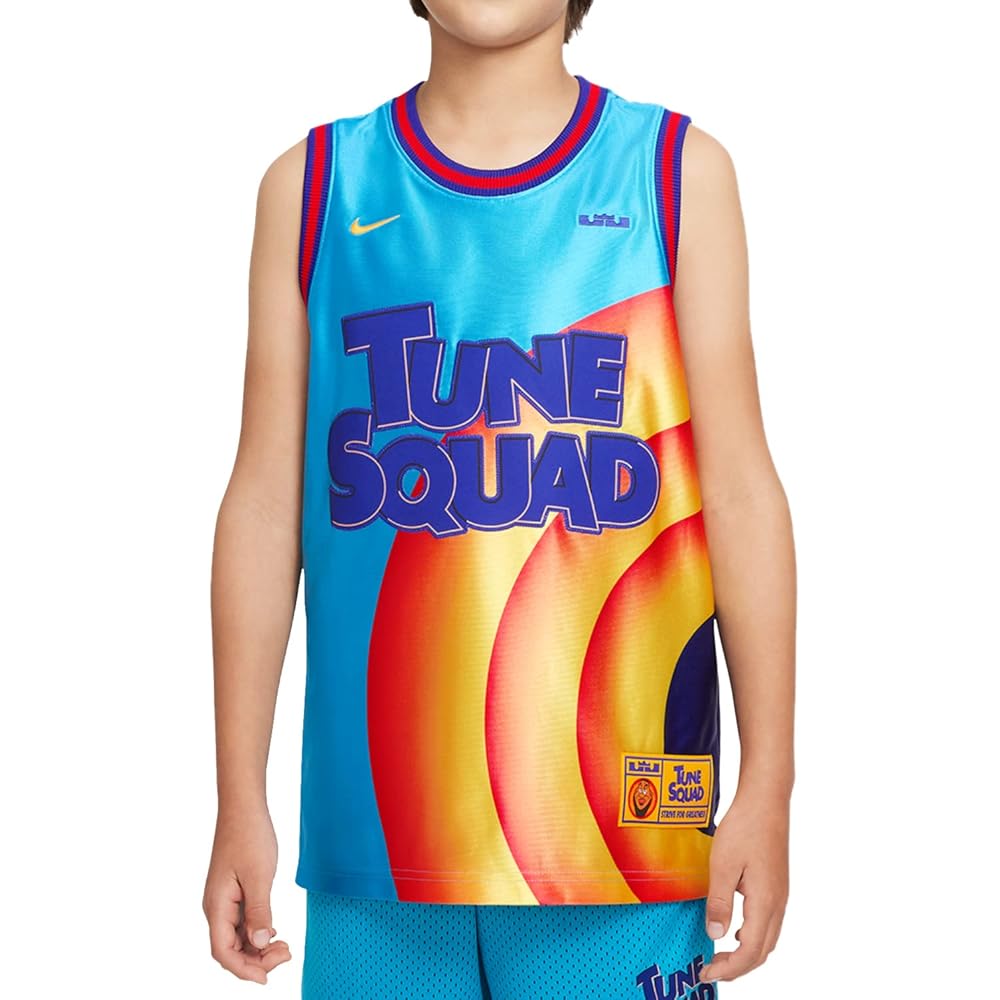 Nike Tune Squad Jersey レブロン 上下 Nike LeBron x Space Jam Tune Squad Jersey Light Blue Fury
